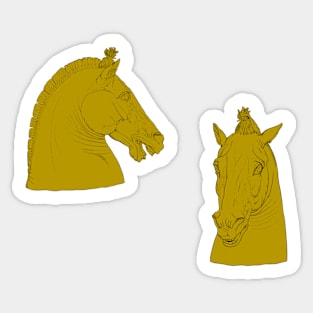 Vintage Horse Sticker